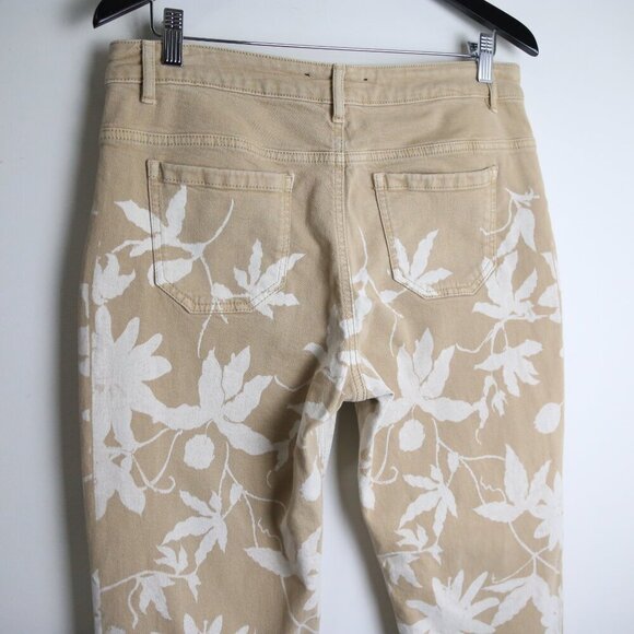 Dorothee Schumacher Blurry Blooming Denim Pants Size 5 - Picture 4 of 8